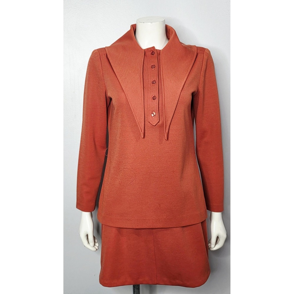 Vintage 1960s Two Piece Skirt Set